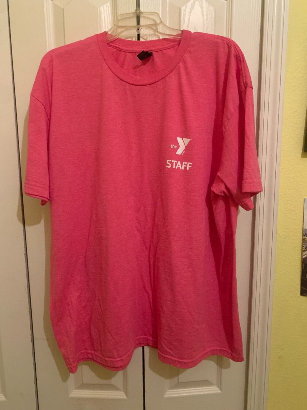 Pink YMCA Staff T-Shirt